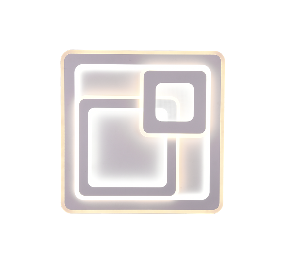 Laevalgusti Mita LED 51x51 cm ruudu kujuline matt valge - Image 8