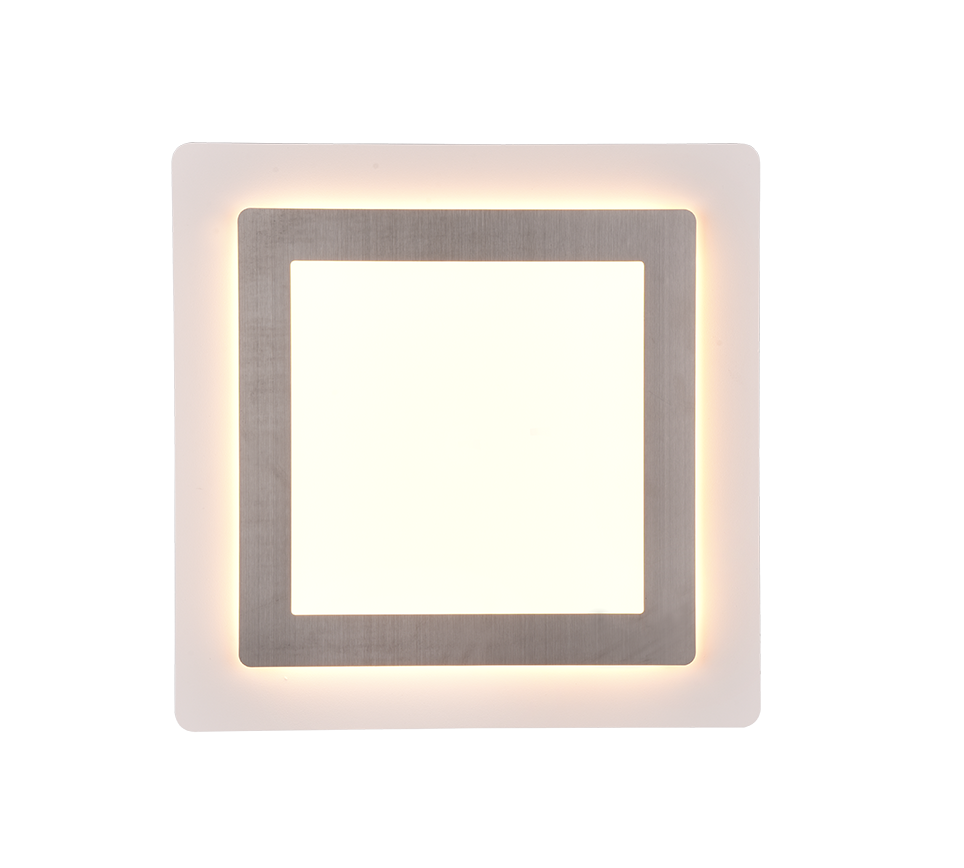 Laevalgusti Morgan LED 45x45 cm valge/hõbedane teras - Image 4