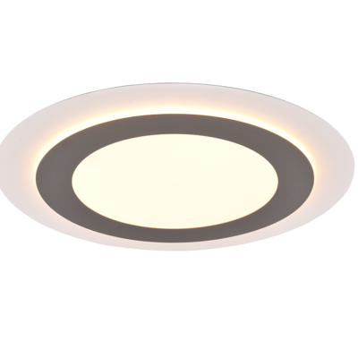 Laevalgusti Morgan LED 45 cm valge/hõbedane teras
