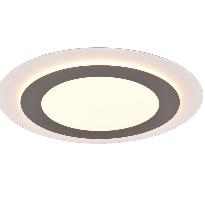 Laevalgusti Morgan LED 45 cm valge/hõbedane teras