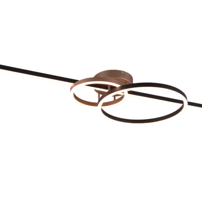 Montilla LED laevalgusti must/pruun