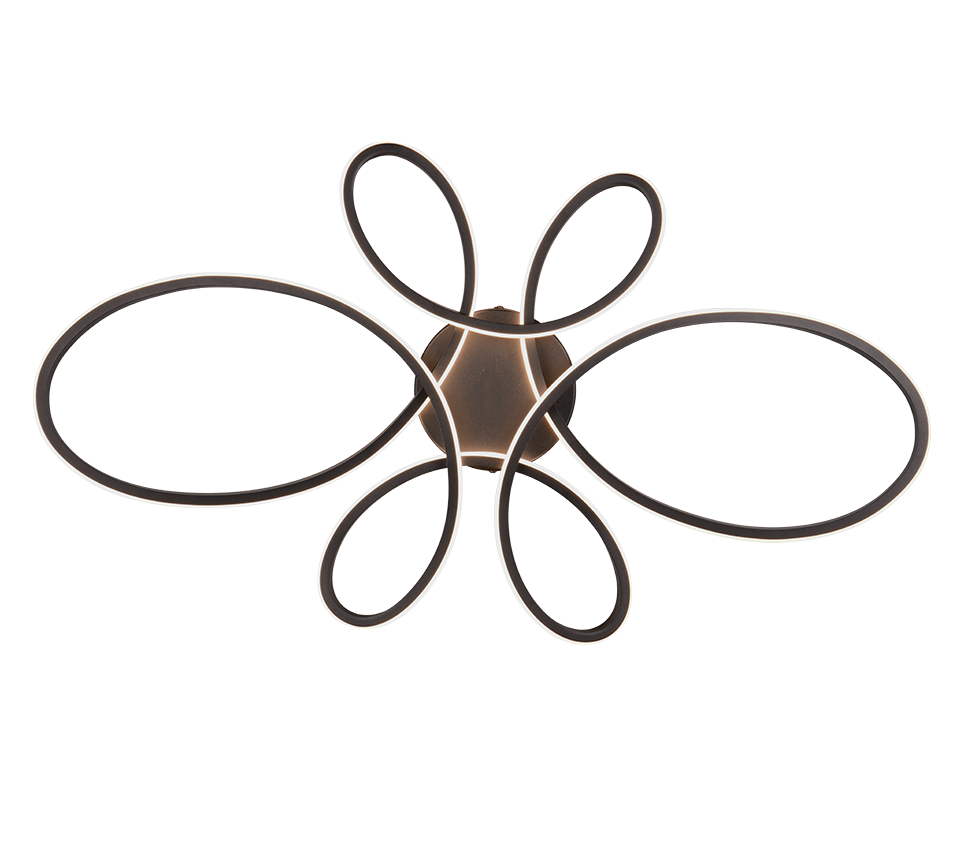 Laevalgusti LED 83 cm must - Image 3