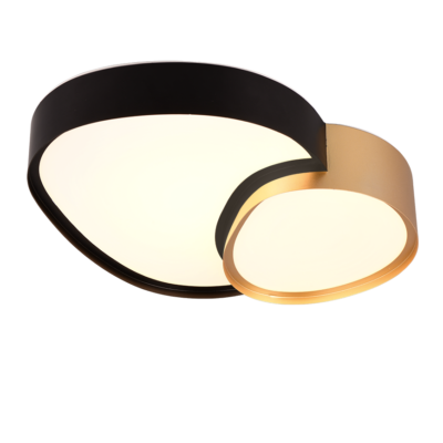 Laevalgusti Rise LED 43 cm must-kuld