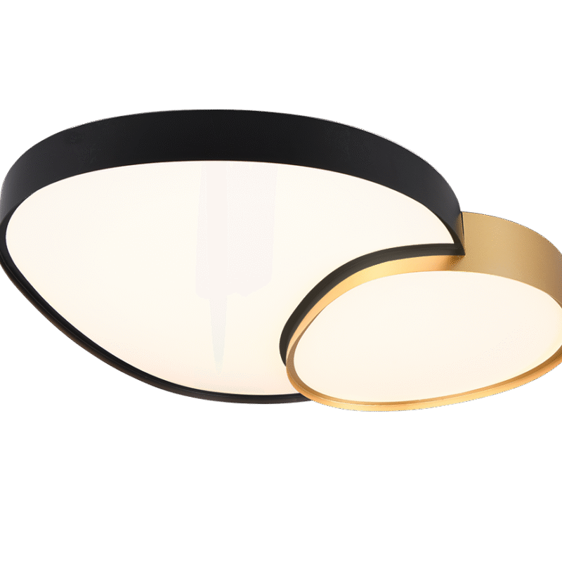 Laevalgusti Rise LED 77 cm must-kuld