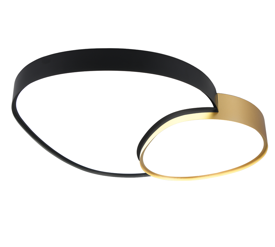 Laevalgusti Rise LED 77 cm must-kuld - Image 3