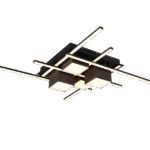 Laevalgusti Groovy LED 3 tk matt must/kuld - <span class="woocommerce-Price-amount amount"><bdi>150.00 <span class="woocommerce-Price-currencySymbol">€</span></bdi></span> - Led valgustid