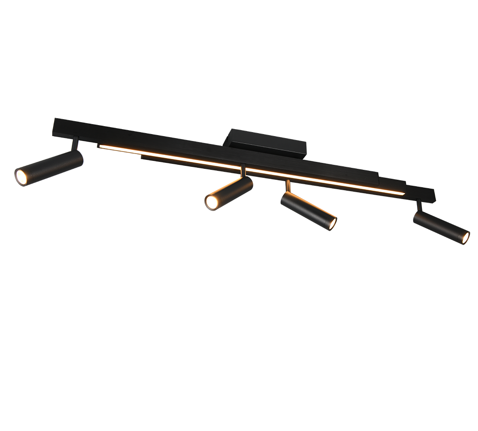 Kohtvalgusti Zeno LED 4 tk must matte