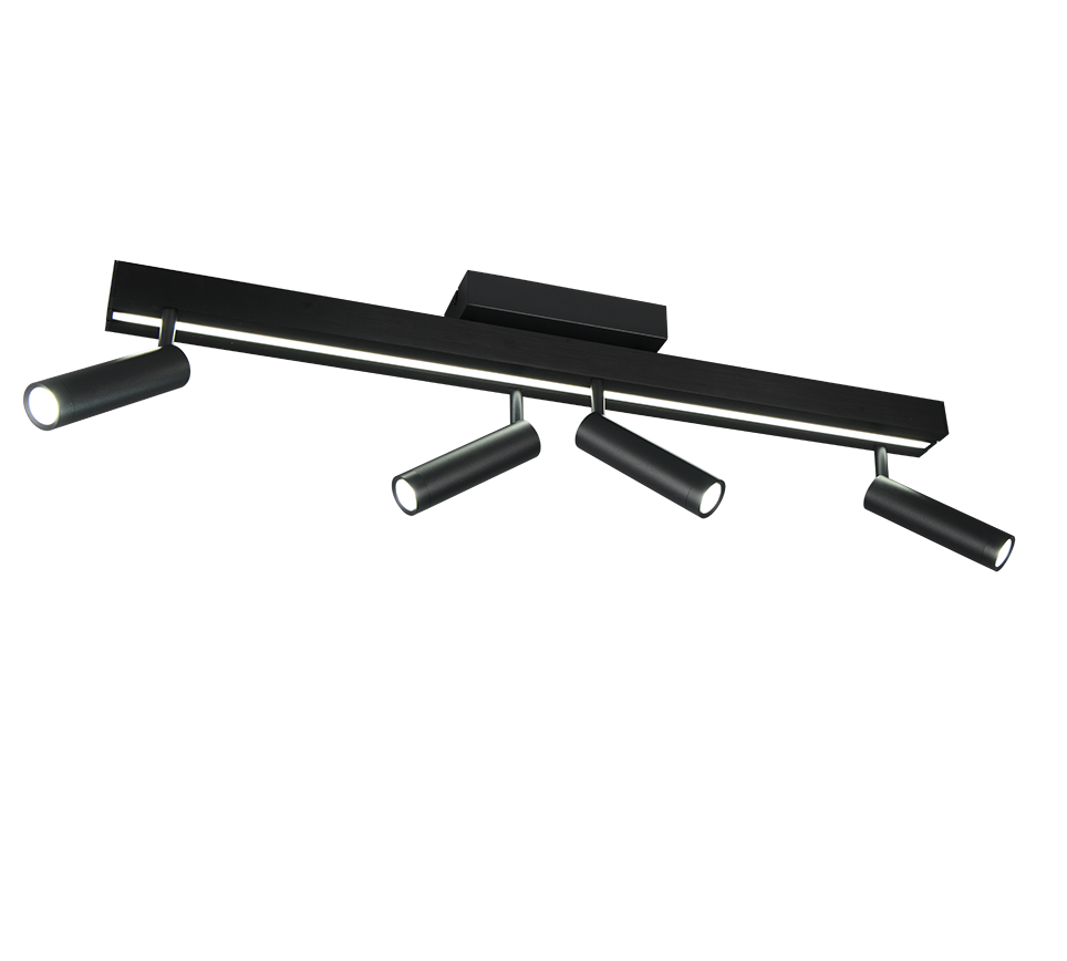 Kohtvalgusti Zeno LED 4 tk must matte - Image 5