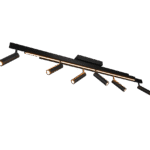 Rippuv valgusti 6 tk 115 cm GU10 must matte - <span class="woocommerce-Price-amount amount"><bdi>119.00 <span class="woocommerce-Price-currencySymbol">€</span></bdi></span> - Kodu