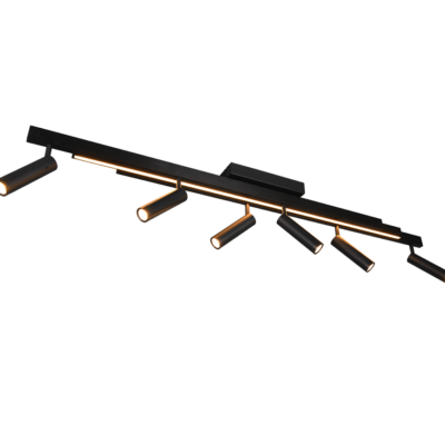 Kohtvalgusti Zeno LED 6 tk must matte