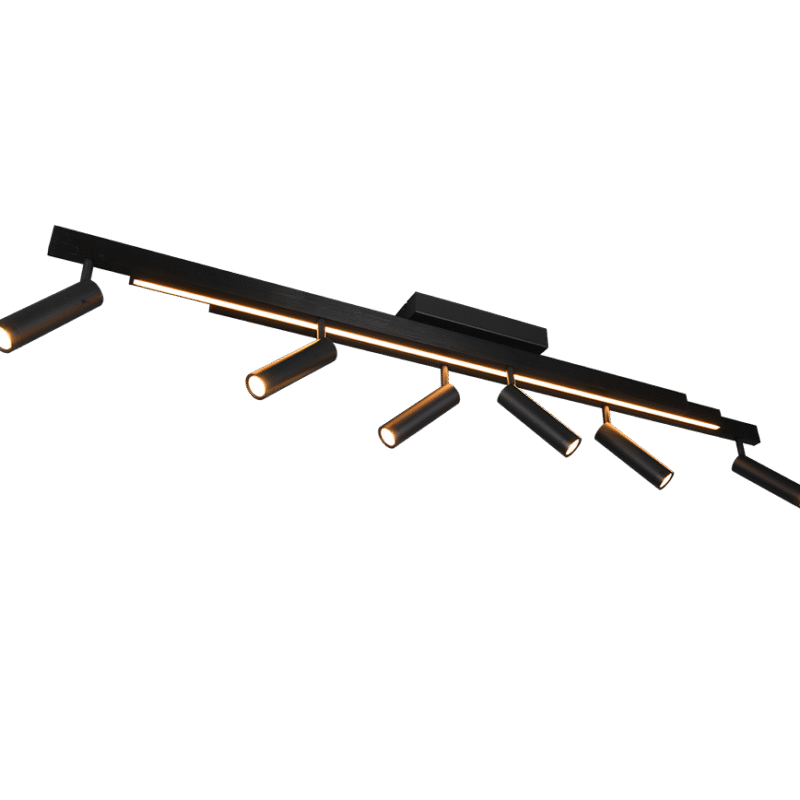 Kohtvalgusti Zeno LED 6 tk must matte