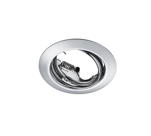 Süvistatav kohtvalgusti GU10 hõbedane ümmargune - Image 3