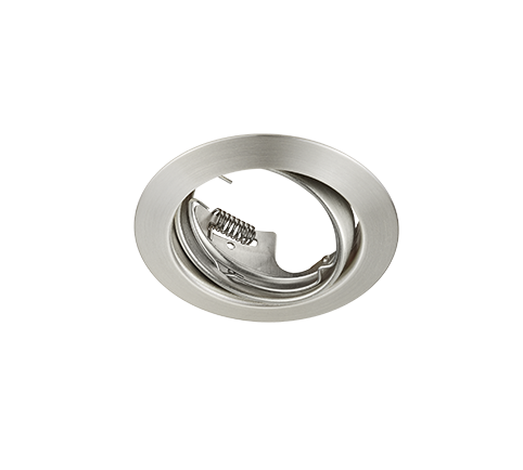 Süvistatav kohtvalgusti GU10 hõbedane ümmargune - Image 3