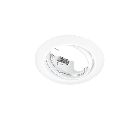 Süvistatav kohtvalgusti GU10 matt valge ümmargune - Image 2