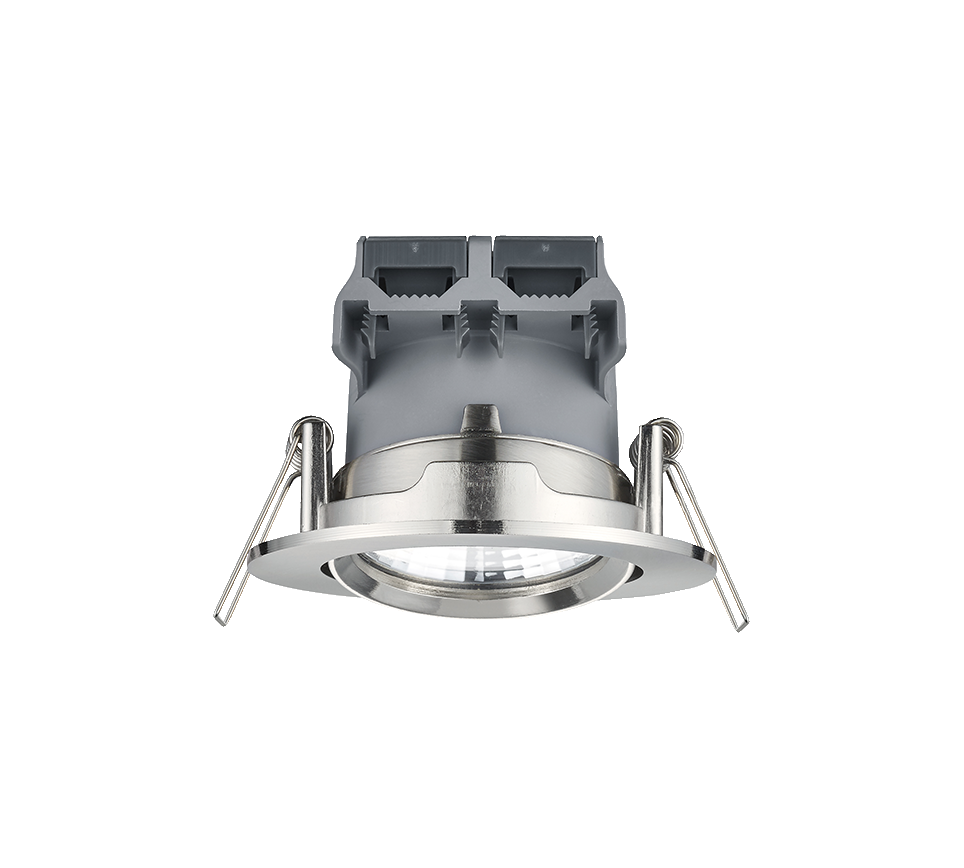 Süvistatav LED kohtvalgusti hõbedane ümmargune - Image 3