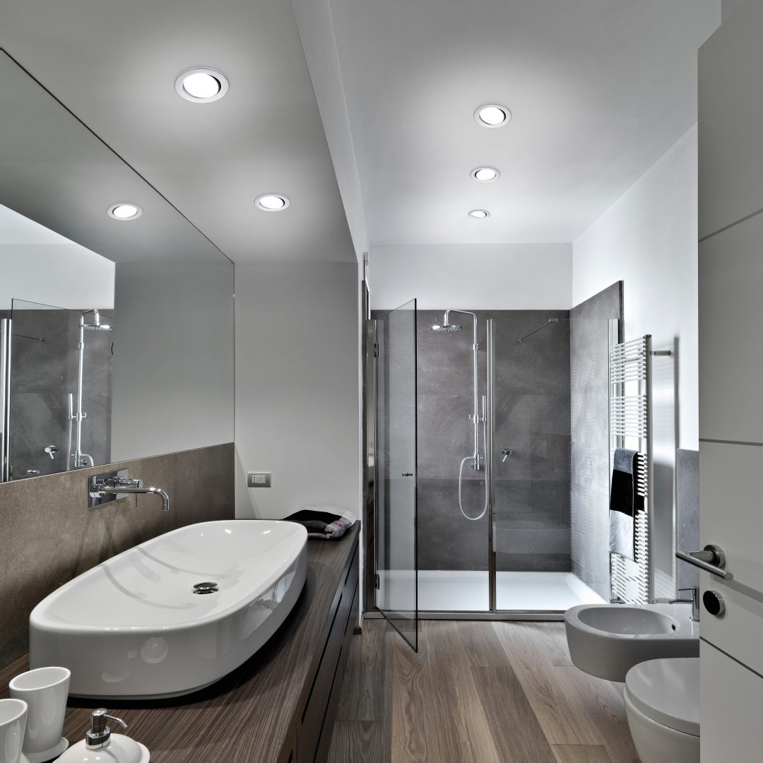 Süvistatav LED kohtvalgusti hõbedane ümmargune - Image 2