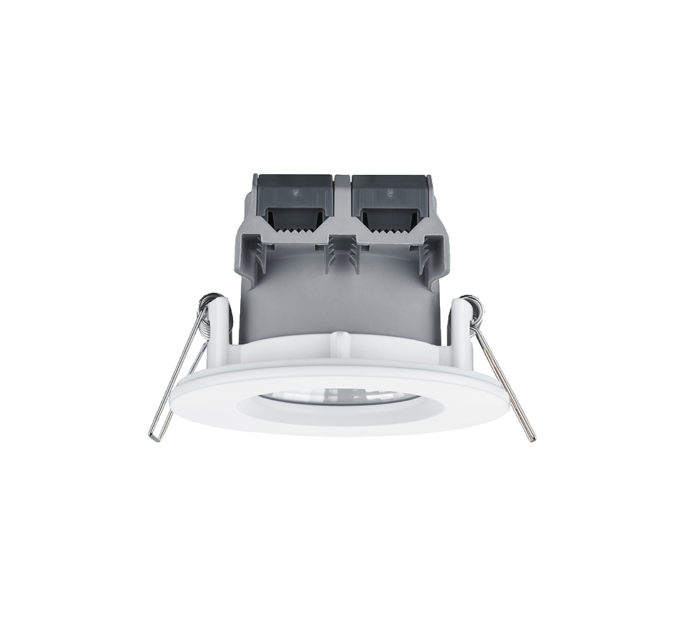 Süvistatav LED kohtvalgusti IP65 matt valge ümmargune - Image 3