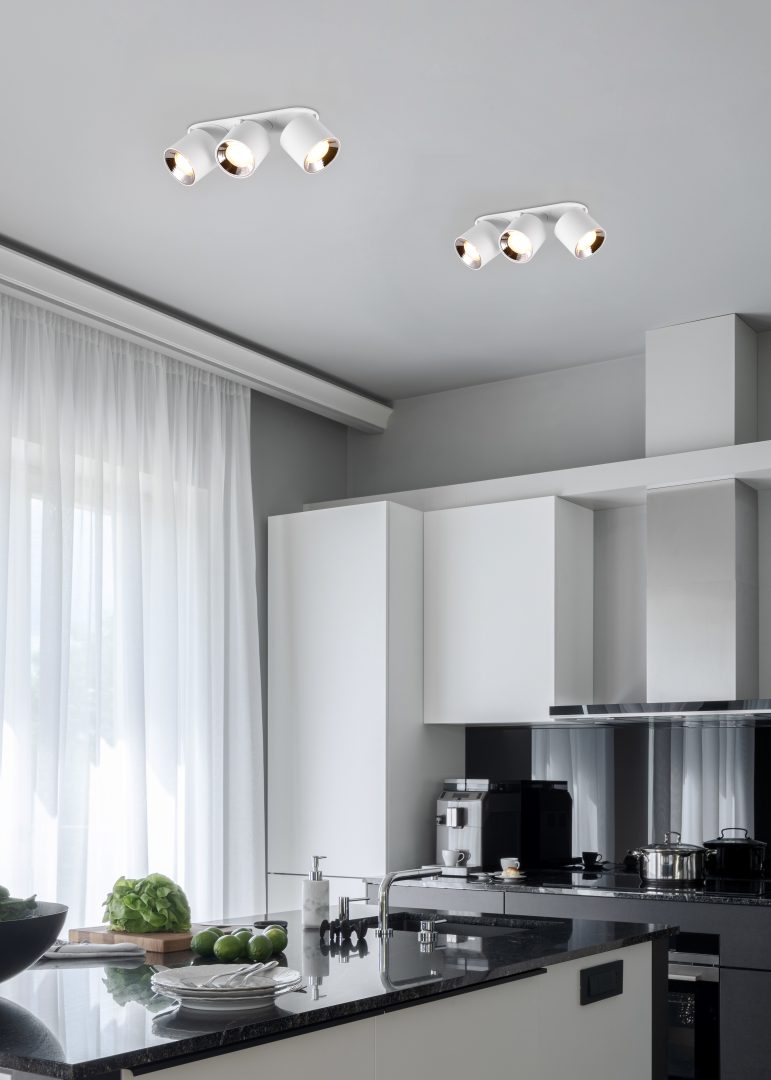 Kohtvalgusti 3 tk GU10 matt valge - Image 2