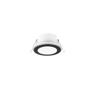 Süvistatav LED kohtvalgusti 8 cm must