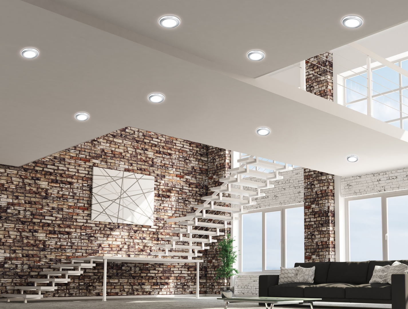 Süvistatav LED kohtvalgusti 14 cm hõbedane - Image 2