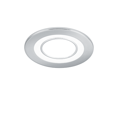 Süvistatav LED kohtvalgusti 8 cm hõbedane