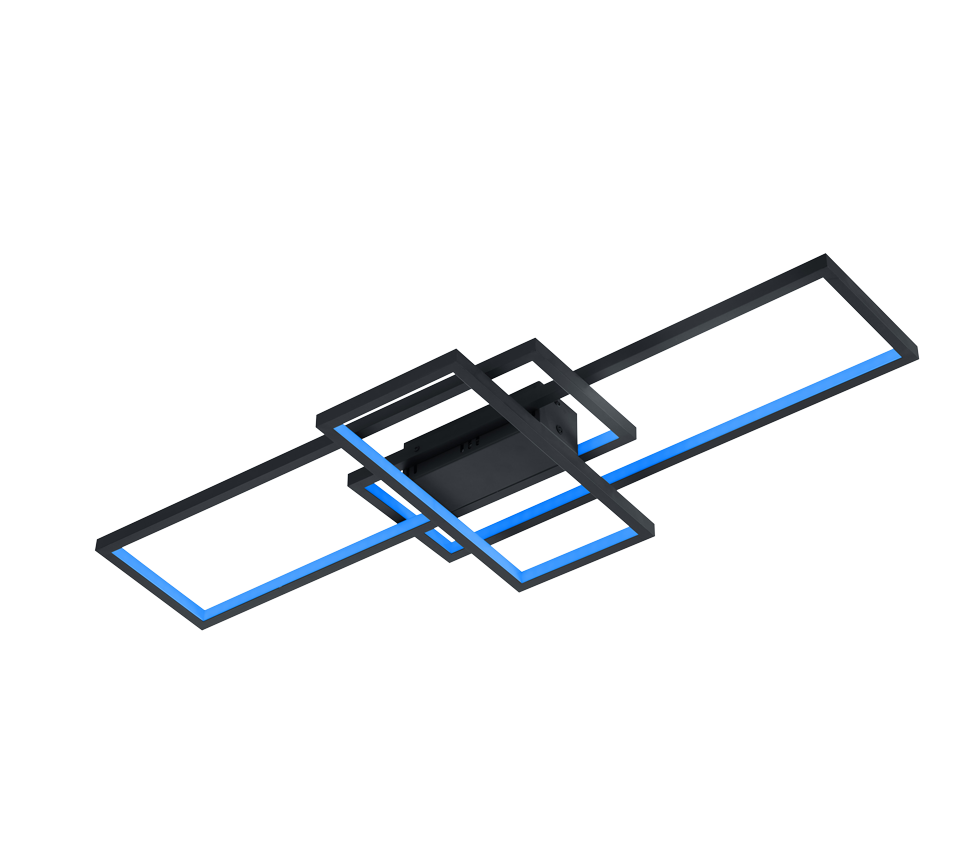 WiZ Thiago LED laevalgusti 104 cm antratsiit RGBW - Image 5