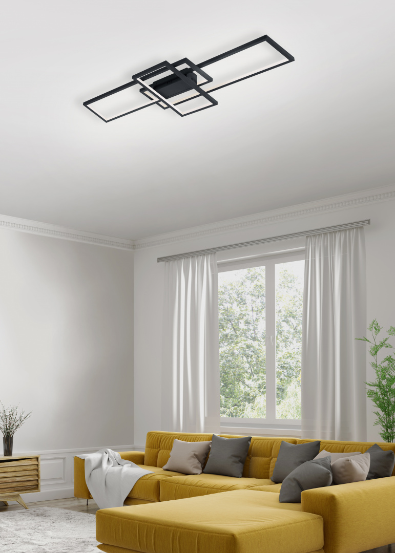 WiZ Thiago LED laevalgusti 104 cm antratsiit RGBW - Image 2