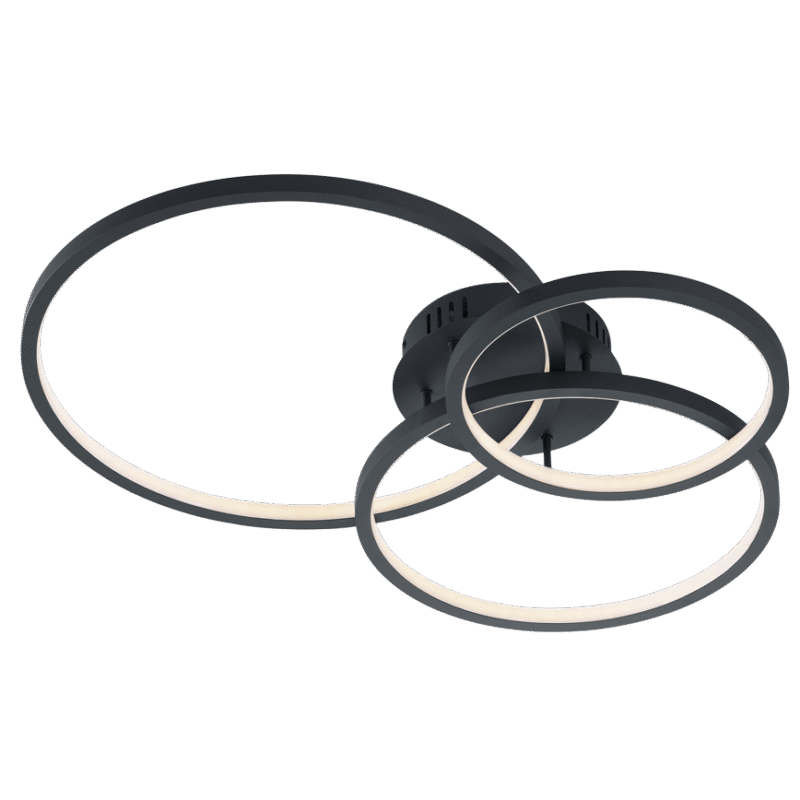 Laevalgusti WiZ Aaron LED antratsiit RGBW