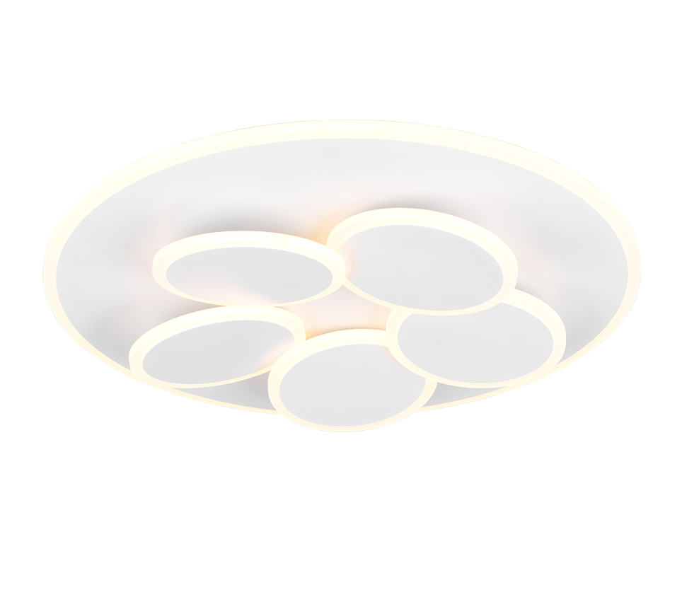 Laevalgusti Mandala LED matt valge