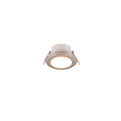 Süvistatav LED kohtvalgusti hõbedane RGB