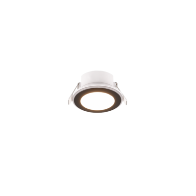 Süvistatav LED kohtvalgusti must RGB