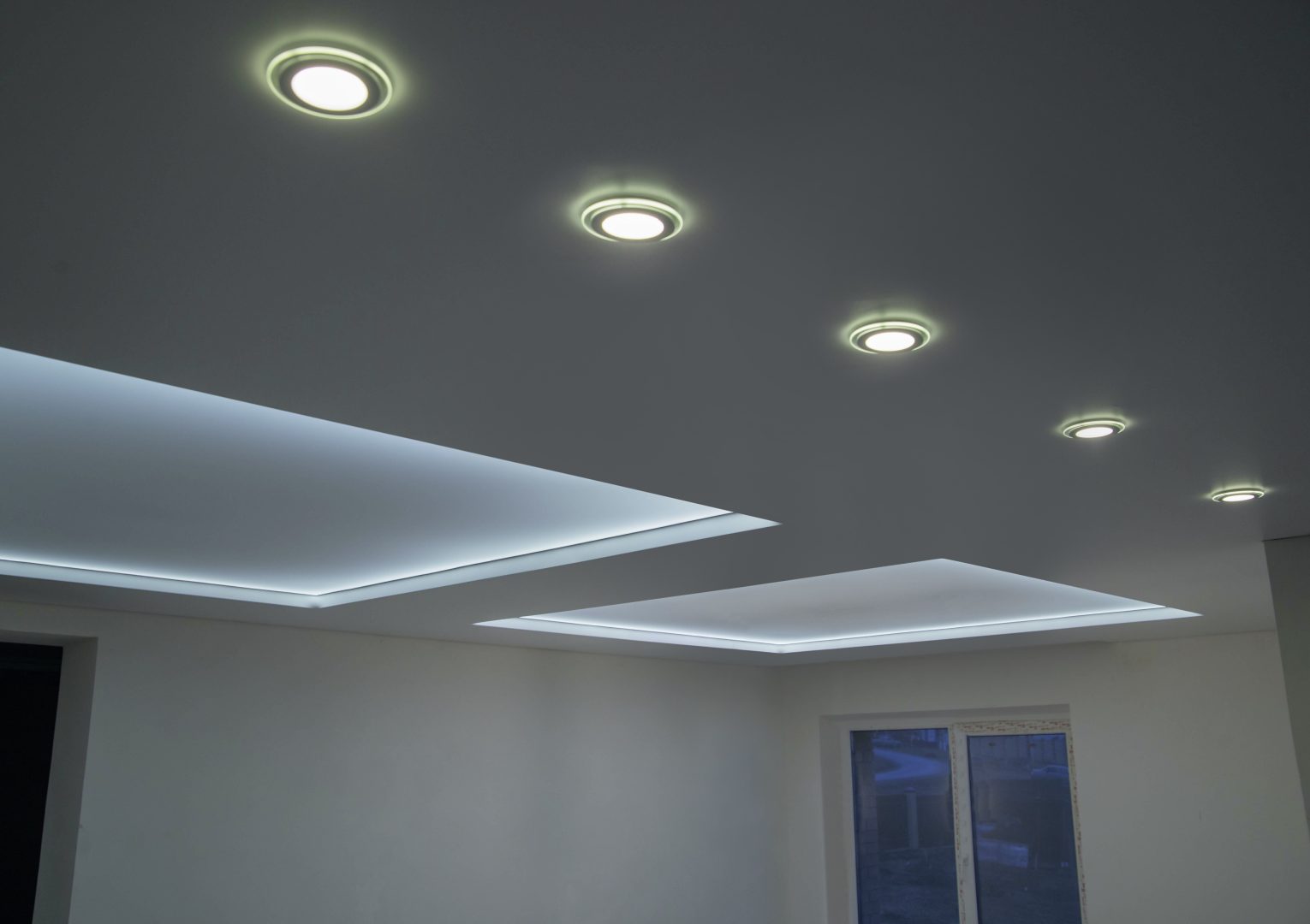 Süvistatav LED kohtvalgusti hõbedane 3-pack RGB - Image 2