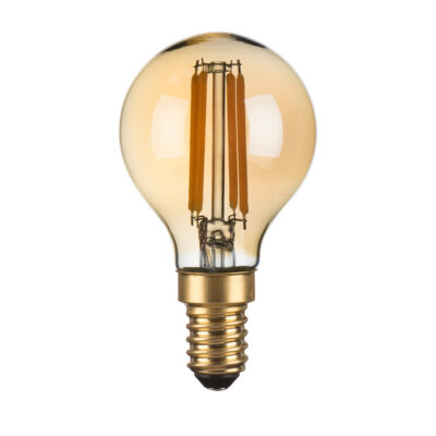Italux valge Edison LED valgusallikas E14 4W 2200K Dimm Amber, 4W