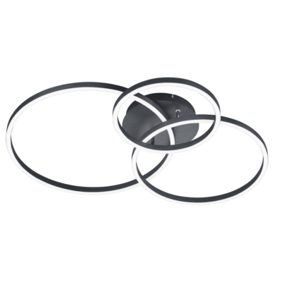 Laevalgusti Winona LED must RGB