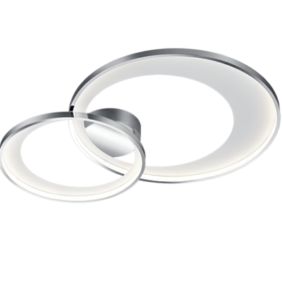 Granada LED laevalgusti 2 tk 85 cm hõbedane