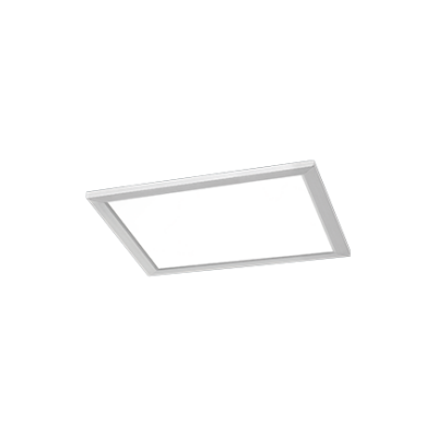 Hõbedane LED laevalgusti 30x30 cm