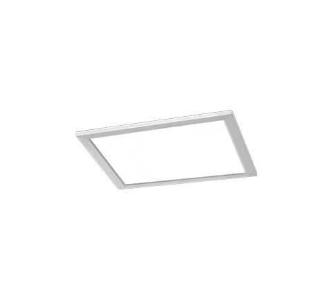 Hõbedane LED laevalgusti 30x30 cm