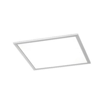 Hõbedane LED laevalgusti 45x45 cm