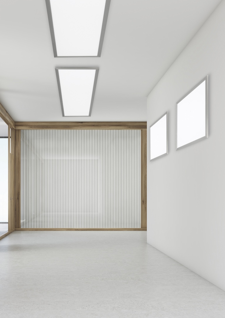 Hõbedane LED laevalgusti 62x62 cm - Image 2