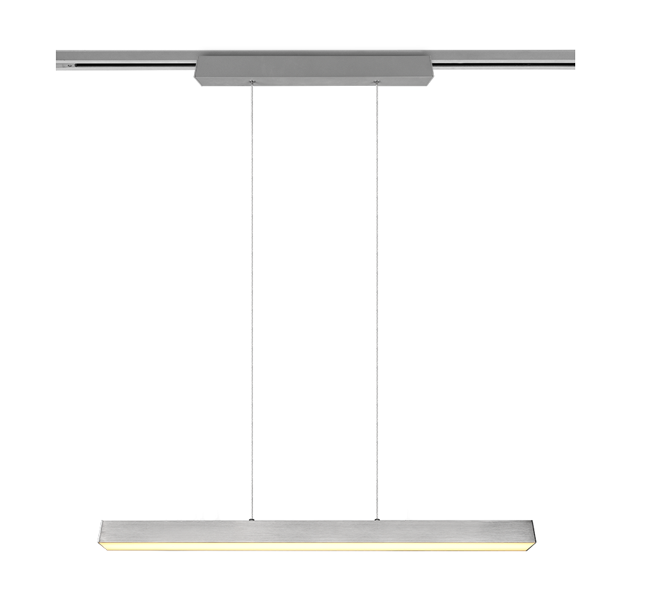 Rippuv valgusti DUOline Paros hõbedane LED - Image 3