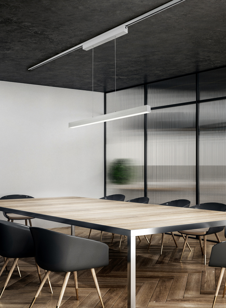 Rippuv valgusti DUOline Paros hõbedane LED - Image 2