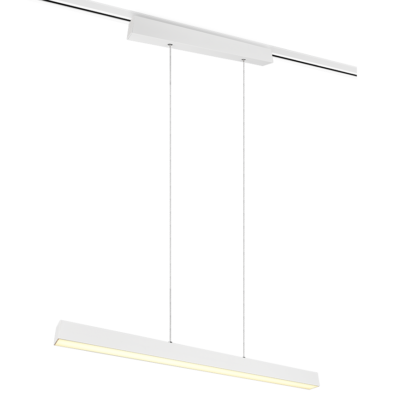 Rippuv valgusti DUOline Paros LED matt valge