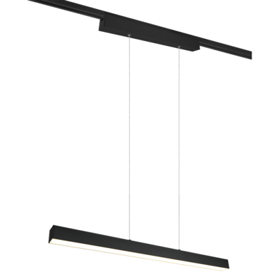 Rippuv valgusti DUOline Paros LED must