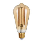 Italux grafiitne Edison LED valgusallikas Dimm Spiral Smoke, 6W - <span class="woocommerce-Price-amount amount"><bdi>9.34 <span class="woocommerce-Price-currencySymbol">€</span></bdi></span> - E27