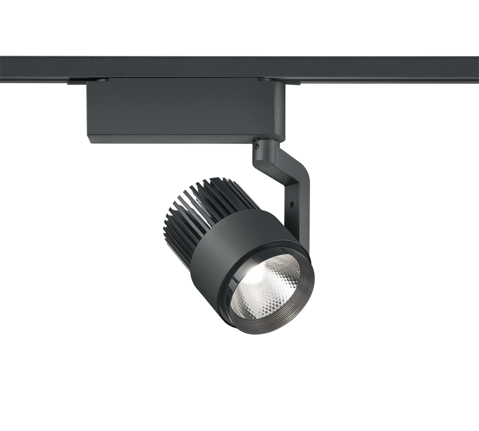 DUOline kohtvalgusti 1 tk must matte