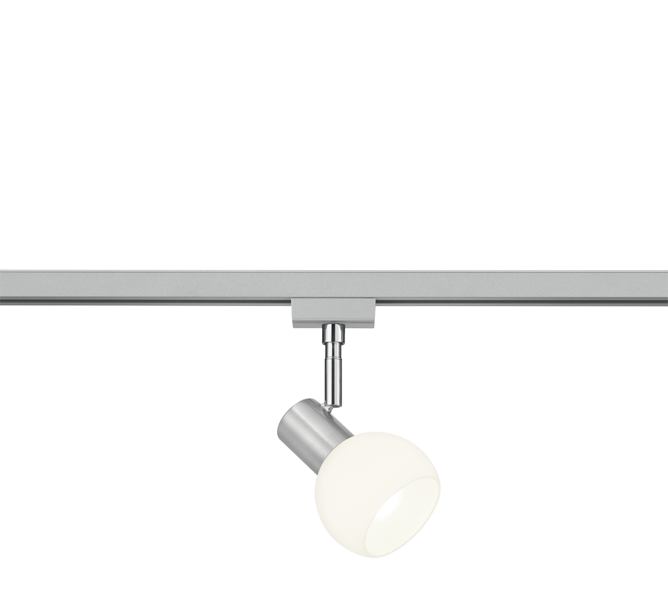 Kohtvalgusti 1 tk E14 hõbedane