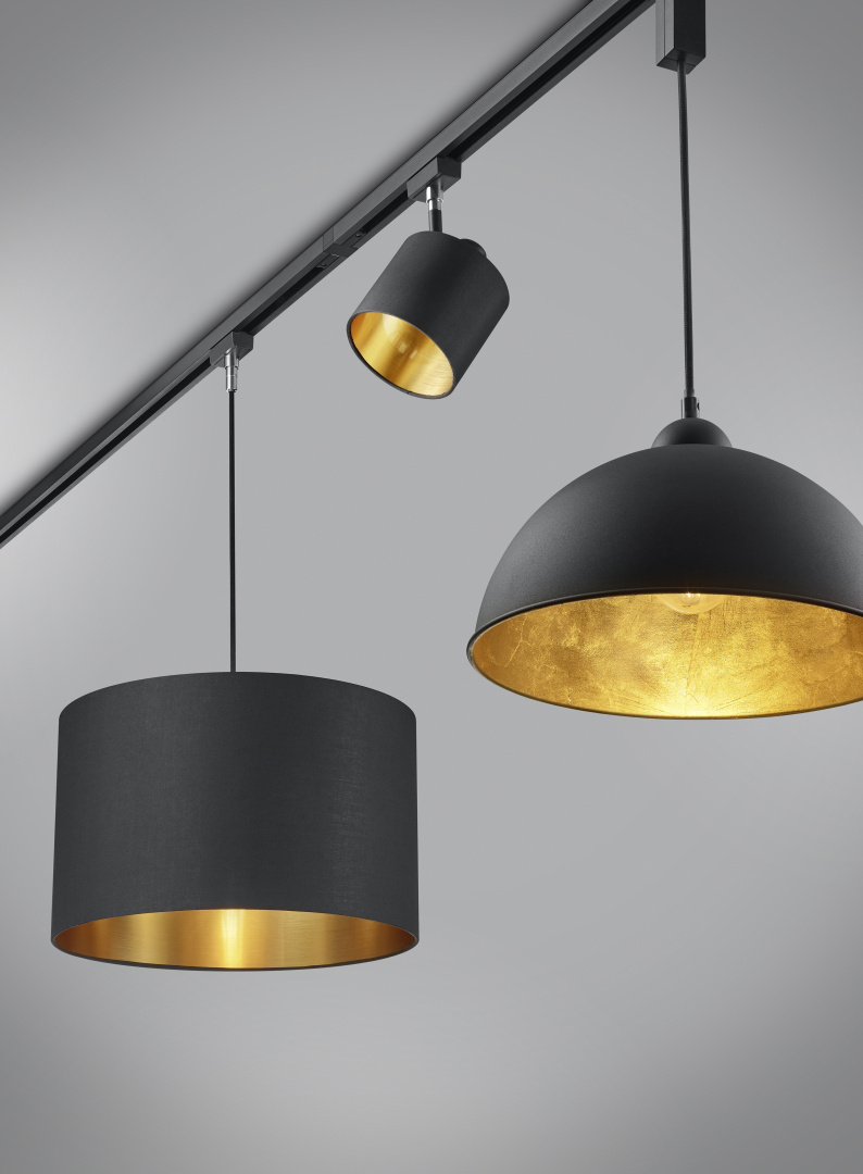 Kohtvalgusti 1 tk E14 must/kuld - Image 2