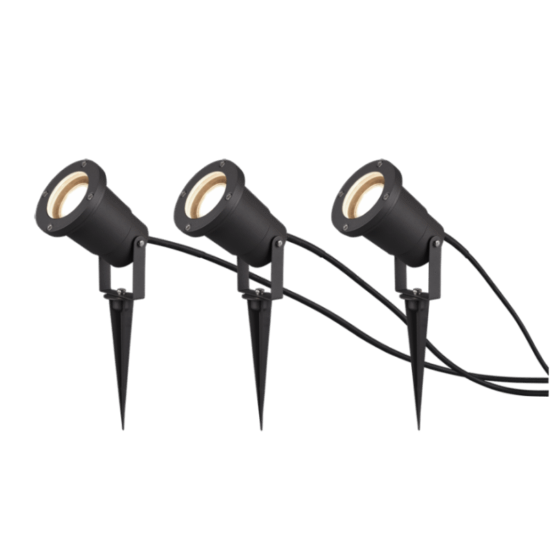 Kohtvalgusti 3 tk GU10 antratsiit