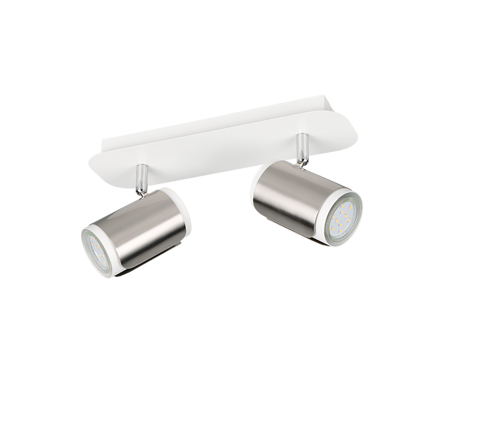 Kohtvalgusti 2 tk GU10 hõbedane - Image 3