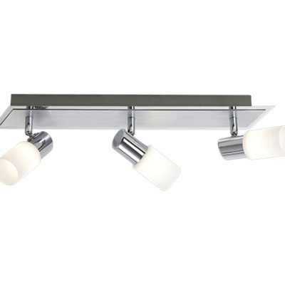 Hõbedane Clapton LED kohtvalgusti 3 tk